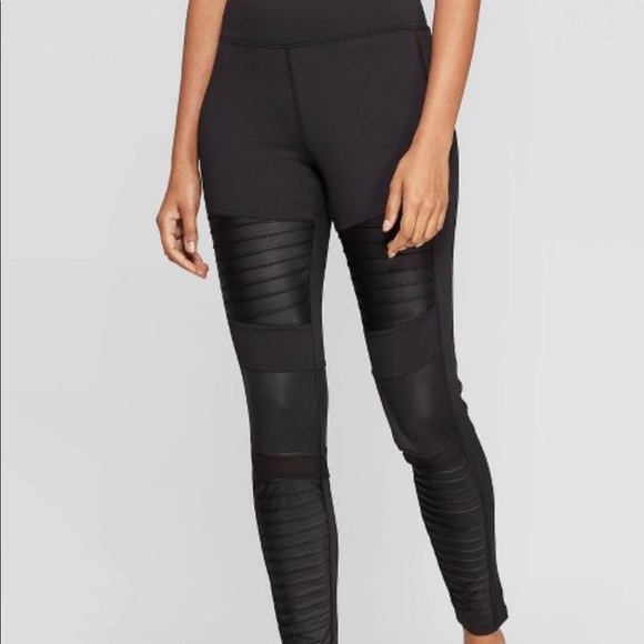 A New Day XL Women’s Black Moto Leggings